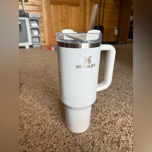 Stanley White Sparkle Tumbler 40oz